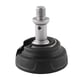 thumbnail image 4 of Almohadilla de pie de goma universal, alfombrilla de pie giratoria antideslizante de acero inoxidable de 3/8 "para accesorios de patas de trípode , estilo c, 4 of 5