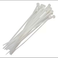 Gen - Amarra Plastica Cable 160Mm Precinto Abrazadera Brida Nylon Blanco