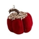 thumbnail image 2 of Calabaza De Franela Para Decoración De Mesa De Otoño, Calabaza Artificial Para Sala De Estar, Color Rojo, 2 of 5