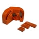 thumbnail image 1 of Desgaste De Pulido De Los Sacapuntas De La Broca Eléctrica Portátil - Tamaño Pequeño Rojo Resistente, 1 of 5