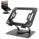 thumbnail image 1 of Soporte Para Notebook Negro Laptop Tablet iPad Base Rotación 360, 1 of 8