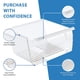 thumbnail image 4 of Cajón crisper superior 42x38x38 cm Lifetime Appliance Parts, 4 of 7
