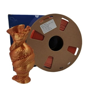 Tronxy - Filamento 3D Pla Seda Doble Color Gold And Copper De 1.75Mm Y 1Kg