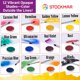 thumbnail image 4 of Set de colores opacos Paint STOCKMAR 12 colores + pincel, 4 of 8