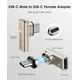 thumbnail image 2 of Adaptador Magnético USB C Macho a USB C Hembra Ángulo Recto 90° Magtame, 2 of 3