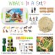 thumbnail image 2 of Cubo de basura sensorial Sandbox Kipipol Farm con arena sensorial de 1 kg y 40 juguetes, 2 of 7
