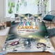 thumbnail image 2 of Annie y Carola Conjunto de sábanas temático, trío de piezas, cómodo y amigable con la piel, diseño único, regalo de decoración para el hogar para familiares, amigos y fans,135cm *200cm, 2 of 6