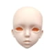 thumbnail image 5 of Cabeza De Muñeca BJD 1/3 3D Para Muñecas De 60 Cm De Altura, Calvas, Con Caras Levantadas, Para Entusiastas De Los Juguetes DIY, Labios Gruesos Y Sin Ojos., 5 of 5
