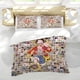 thumbnail image 5 of One Piece Conjunto de sábanas temático, trío de piezas, cómodo y amigable con la piel, diseño único, regalo de decoración para el hogar para familiares, amigos y fans,173cm *218cm, 5 of 6