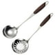 thumbnail image 1 of Utensilios de cocina Pala de cocina de acero inoxidable Aislamiento Sarga Cuchara de sopa Colocación de cuchara de arroz, 1 of 5