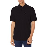 Polo Tommy Hilfiger De Manga Corta De Algodón Piqué Negro