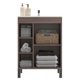 thumbnail image 3 of Mueble Lavamanos 9002Sb 1 Puerta 3 Nichos Café Smoke - Blanco, 3 of 6
