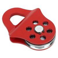 Ioensy - Polea De Cabrestante De 6 Toneladas Para Kayak Industrial Con Cable Sintético O De Acero, Color Rojo