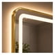 thumbnail image 4 of Espejo Led 50x70 Cm Dorado, 4 of 5