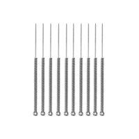 Genérico - 10 Agujas Punta Fina Repuesto Plasmapen Cauterizador