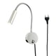 thumbnail image 1 of Lámpara de lectura de pared táctil regulable, luz LED para cabecera con puerto USB e interruptor, luz de cuello de cisne flexible con enchufe, lámpara de pared de 3 W para leer en la cama y el dormito, 1 of 6