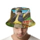 thumbnail image 4 of Dino Dan Sombrero bucket para adultos, gorra de protección solar, sombrero de pescador plegable para viajes al aire libre, pesca y actividades de verano, 4 of 6
