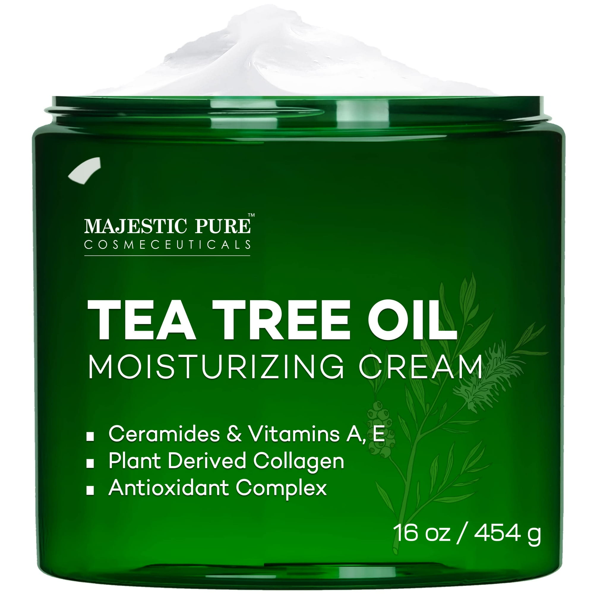 Majestic Pure - Crema Hidratante Tree Oil 480 Ml Con Ceramidas