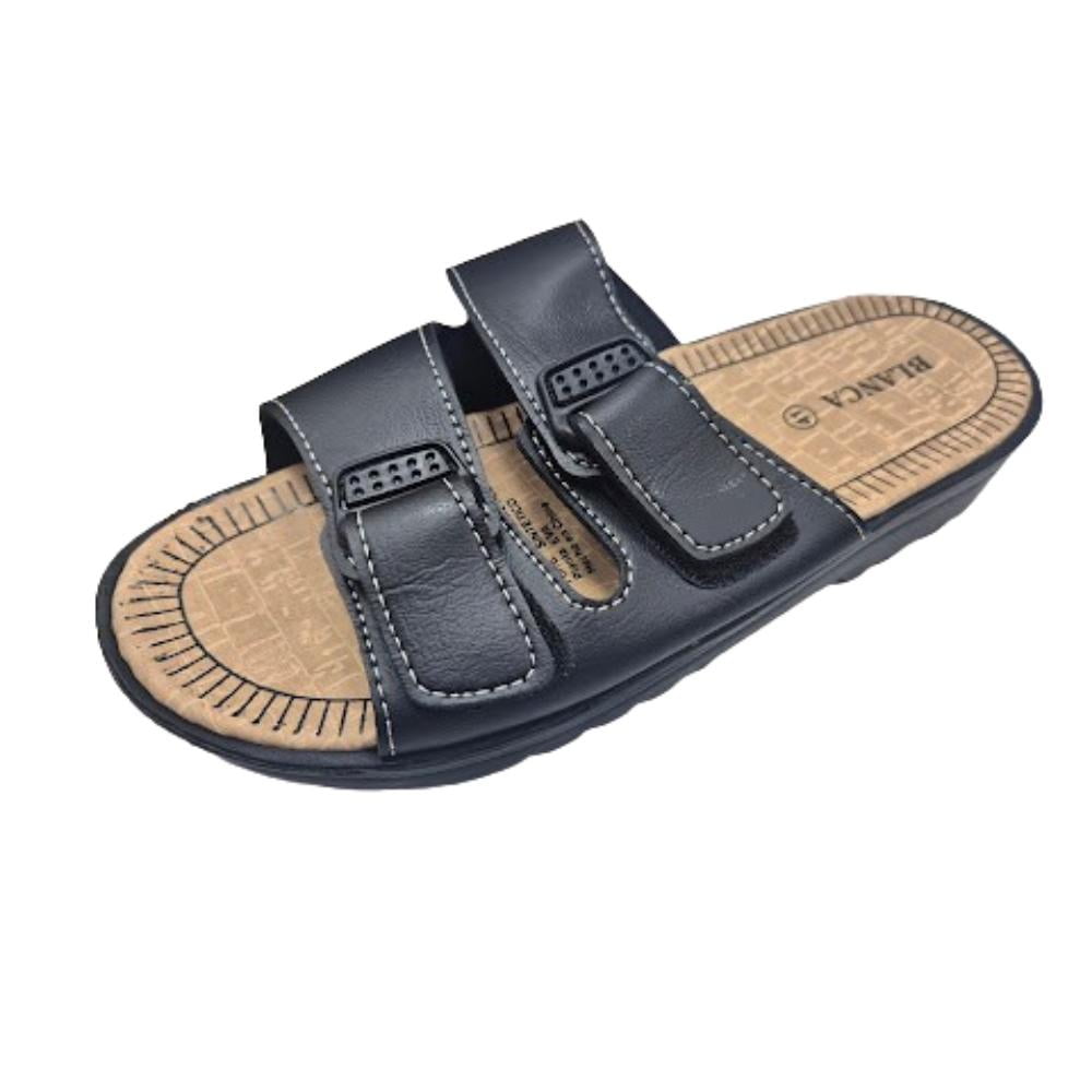 Vinnys Outlet - Sandalia Hombre Negro Verano