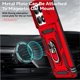 thumbnail image 4 of Funda Resistente Anillo Soporte Xiaomi 14T Pro Privacidad Cámara Montaje Magnético Rojo, 4 of 5