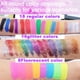 thumbnail image 4 of Kit de pintura facial Zefphxs 42 colores activados por agua para niños, 4 of 7