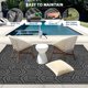 thumbnail image 2 of Alfombra GAOMON 244x305 cm Impermeable Reversible para Patio, 2 of 9