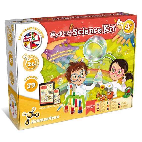 Kit de ciencia Science4you Mi primer set de química para niños de 4+ años
