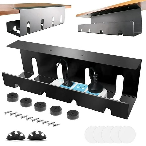 Organizador de Cables - Bandeja para Escritorio - Pack de 2