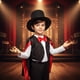 thumbnail image 3 of Disfraz de Mago Personaje de Circo, 3 of 3
