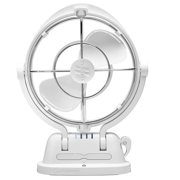 Ventilador SEEKR Sirocco II de 12 V/24 V DC con detección automática para barcos y caravanas