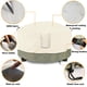 thumbnail image 3 of Funda Redonda Para Brasero De 122 Cm X 61 Cm Impermeable Beige, 3 of 9