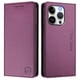 thumbnail image 4 of Funda Billetera con Soporte para iPhone 15 Pro Bloqueo RFID Plegable Violeta, 4 of 6