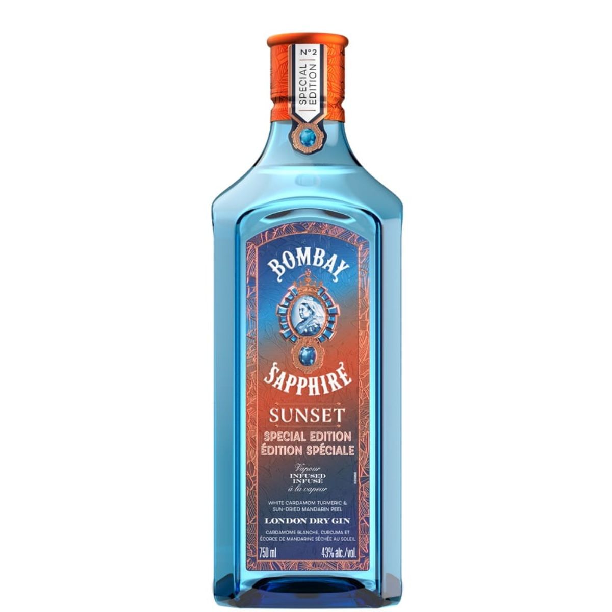 Gin Bombay Sapphire Sunset 750Cc