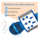 thumbnail image 3 of Microfono inalambrico karaoke bocina bluetooth Rosa dorado, 3 of 3