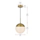 thumbnail image 3 of Lámpara Colgante Elegant Lighting LD6034C Cromo Esmerilado 25 cm, 3 of 9