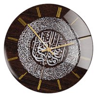 Bothyi - Reloj De Pared Moderno Silencioso Redondo 30 Cm Para Dormitorio Decoración Del Hogar Plata