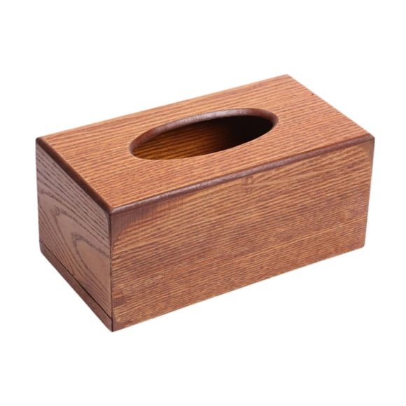 Caja De Pañuelos De Madera, Soporte Creativo Para Caja De Pañuelos Para Aparadores Domésticos De Mesa L
