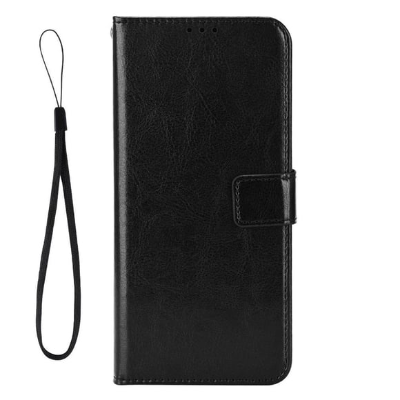 Funda tipo libro para TCL ION X, cartera todo‑en‑uno, funda multifuncional con tarjetero y correa de muñeca desmontable
