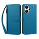 thumbnail image 3 of Funda con Billetera para [Xiaomi Redmi Note 13 Pro Plus 5G] con Bolsillo Zipper y Tarjetero Azul lago, 3 of 6