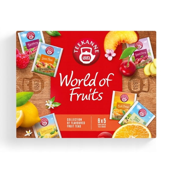 Té TEEKANNE Mundo de Frutas – Pack de 30 Bolsas