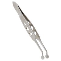 Ioensy - Pinza De Fórceps De Glándula De Meibomio Para Masaje De Glándula Palpebral Cabeza Redonda Grande