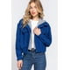 thumbnail image 3 of Chaqueta Larga de Pana con Capucha y Cuello Alto, 3 of 5