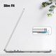 thumbnail image 5 of Funda rígida FINTIE para MacBook Pro 16" 40.6 cm Transparente, 5 of 9