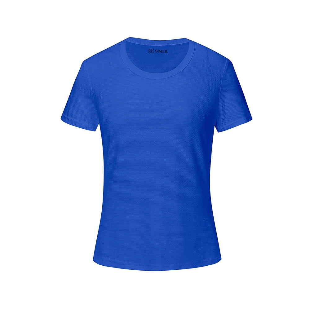 Snix - Polera Femenina Dry Fit - Azul Rey Talla Xxl