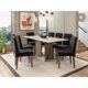 thumbnail image 2 of Juego Comedor Lisboa 8S Negro, 2 of 6