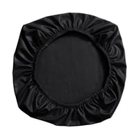 Magideal - Funda De Silla Oficina Funda Protectora De Cuero Pu Cubierta Elástica Antipolvo Impermeable Reutilizable Extraíble Adecuada Para Hogar Oficina Estudio Negro