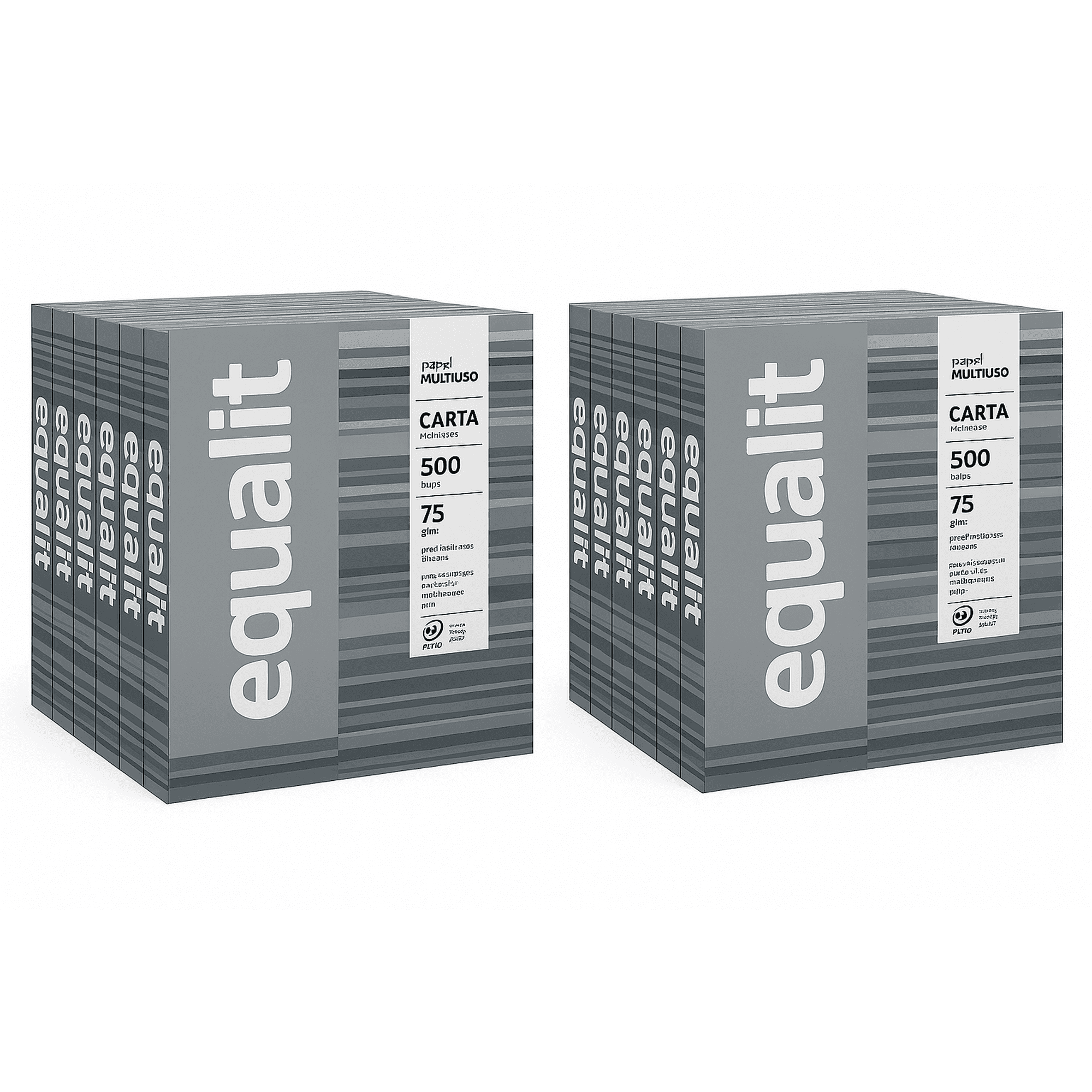 Pack X10 Resmas Carta Equalit