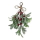 thumbnail image 2 of Decoración navideña de muérdago, ramo colgante, muérdago artificial, decoración navideña para fiestas navideñas, puertas de entrada, decoración de árb Frutos rojos, 2 of 5