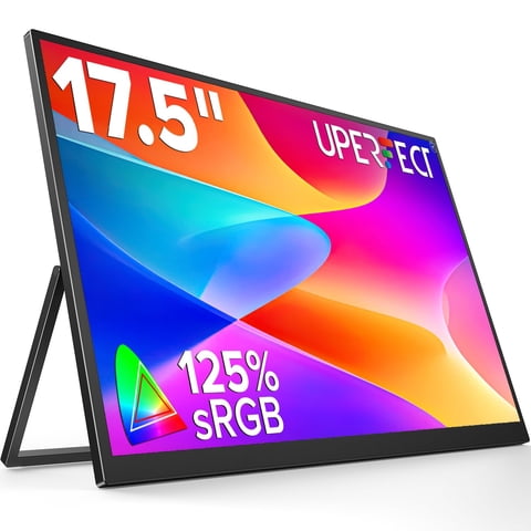 Monitor Portátil Uperfect 17.5"" 1920X1200 Fhd Ips 125% Srgb