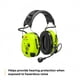 thumbnail image 3 of Auricular 3M ProTac XPI Bluetooth con Cancelación de Ruido Amarillo, 3 of 9